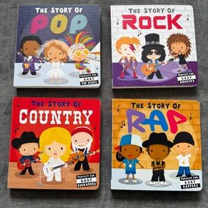 The Story of Music Board Book Set for Kids